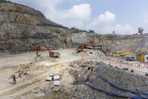 Foundation Works for Public Rental Housing Development in Kwun Tong at Anderson Road